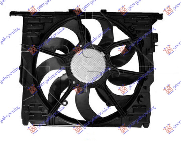Fan, engine cooling Aftermarket 160006445