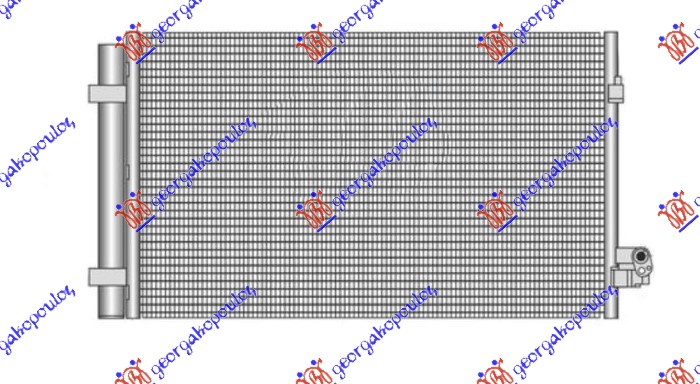 Condenser, air conditioning Aftermarket 158206410