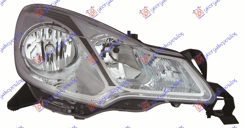 SCHEINW R H7/H1 +LWR +MOT SCHWAR Aftermarket 215005133