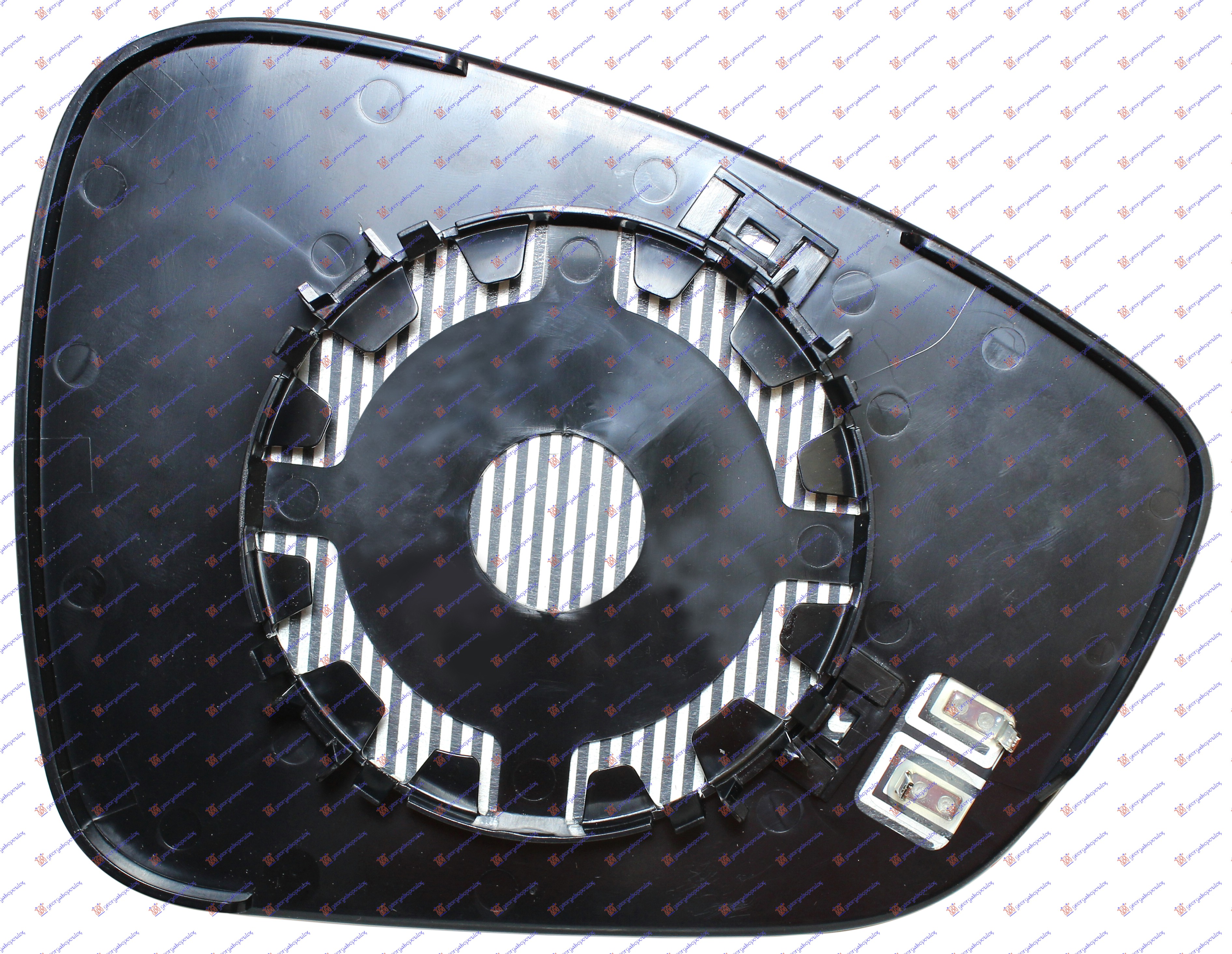 Mirror Glass, exterior mirror Aftermarket 198207612