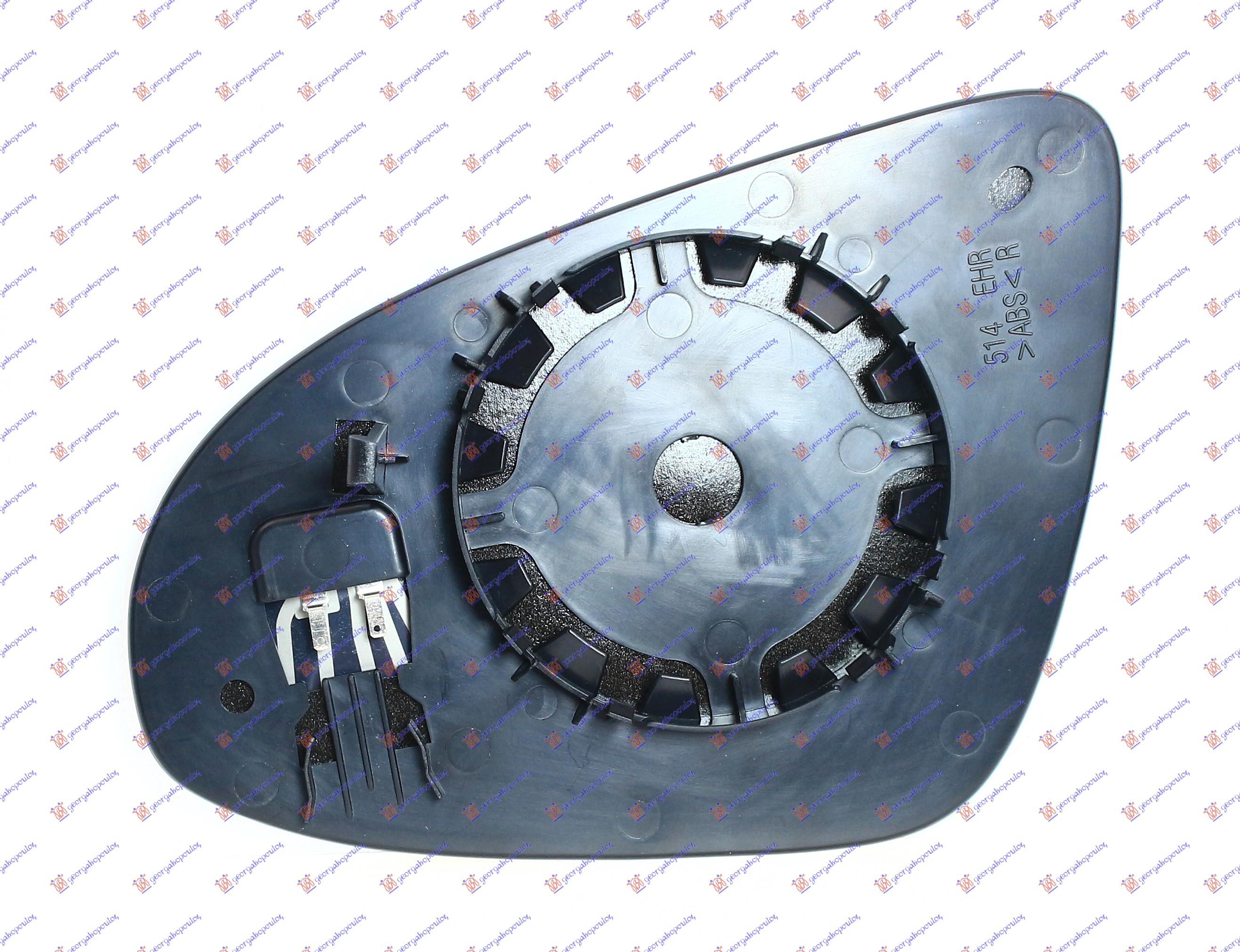 Mirror Glass, exterior mirror Aftermarket 635007601