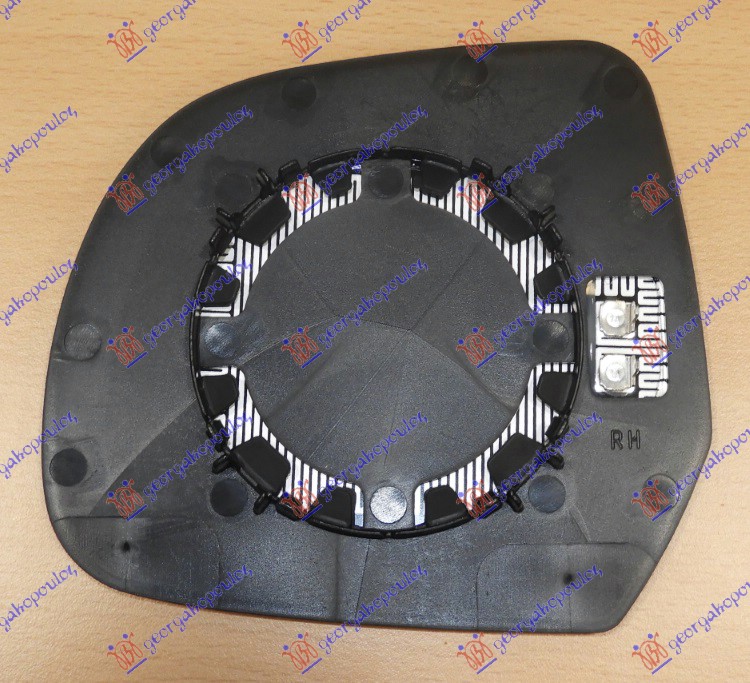 Mirror Glass, exterior mirror Aftermarket 222007616
