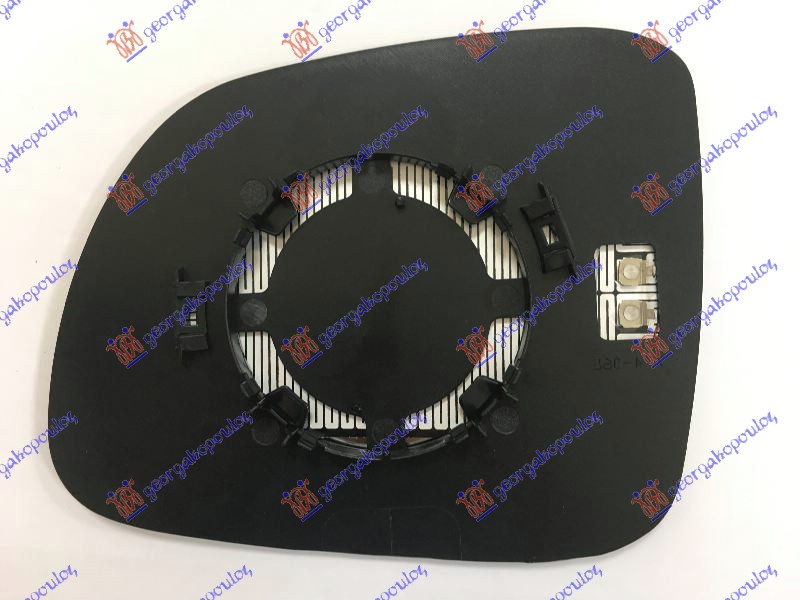 Mirror Glass, exterior mirror Aftermarket 238007601