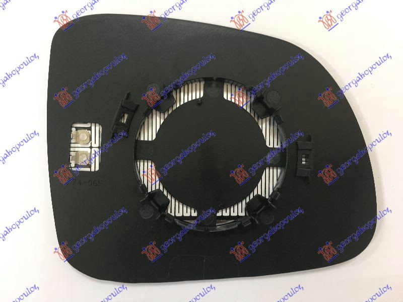 Mirror Glass, exterior mirror Aftermarket 238007602