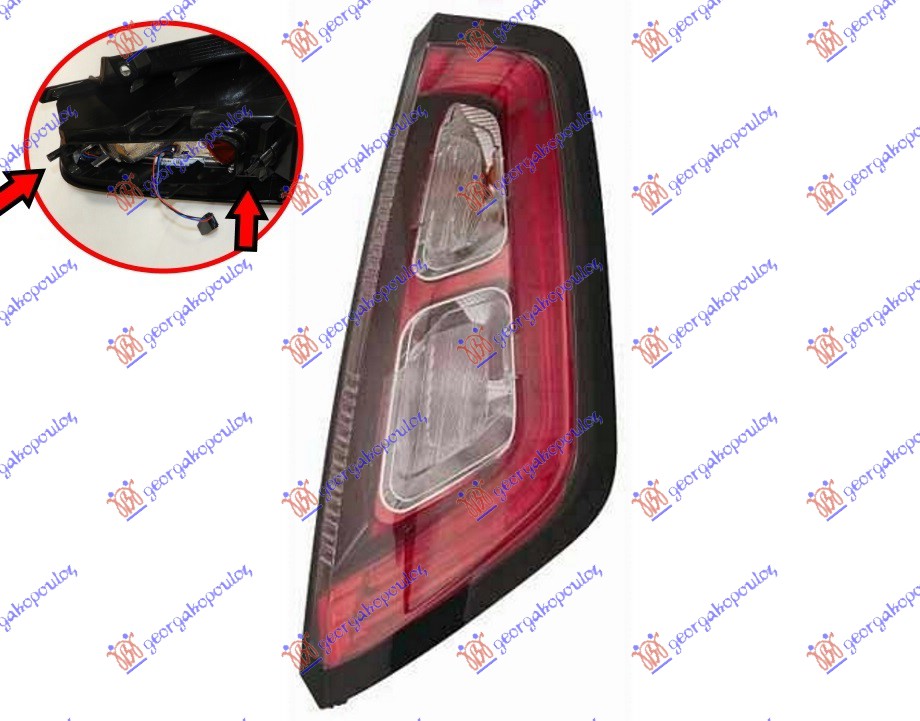 Combination Rear Light Aftermarket 290105901