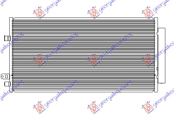 Condenser, air conditioning Aftermarket 297106400