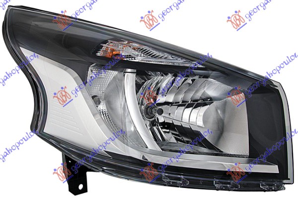 ΦΑΝΟΣ ΕΜΠΡΟΣ ΗΛΕΚΤΡΙΚΟΣ ΜΑΥΡΟΣ (HELLA) ΔΕΞΙΑ για FIAT TALENTO 2016- (296)