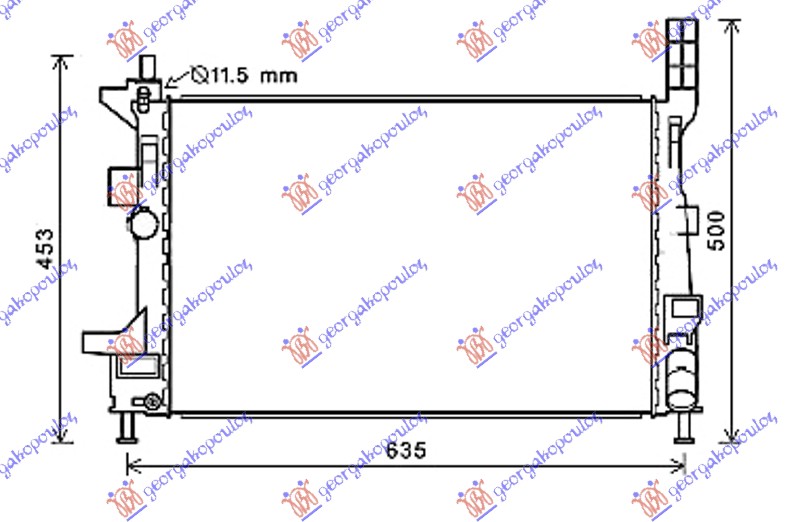 Sensor, coolant temperature Aftermarket 321106340