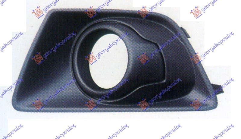 GITTER UNTEN L +NSW SCHWARZ/CHRO Aftermarket 328004802