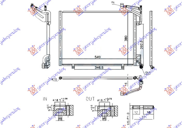 Made in Italy - OE Equivalent Aftermarket 328006400