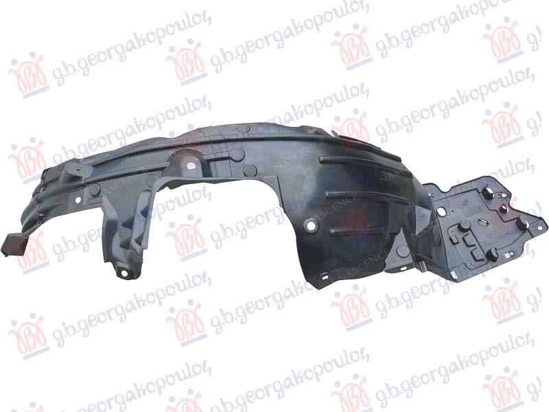 ΘΟΛΟΣ ΕΜΠΡΟΣ ΠΛΑΣΤΙΚΟΣ για HONDA JAZZ 18-20
