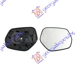 Mirror Glass, exterior mirror Aftermarket 344107601