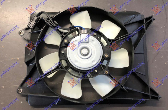 ΒΕΝΤΙΛΑΤΕΡ A/C ΚΟΜΠΛΕ ΒΕΝΖΙΝΗ (280 MM) (2 PIN) για HONDA CIVIC H/B-L/B 12-16