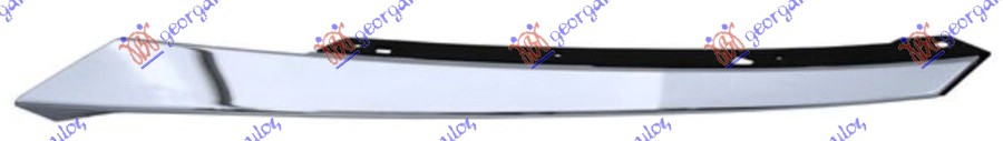 ΔΙΑΚΟΣΜΗΤΙΚΟ ΦΑΝΟΥ ΕΜΠΡΟΣ ΧΡΩΜΙΟ για HONDA CIVIC H/B 16-22