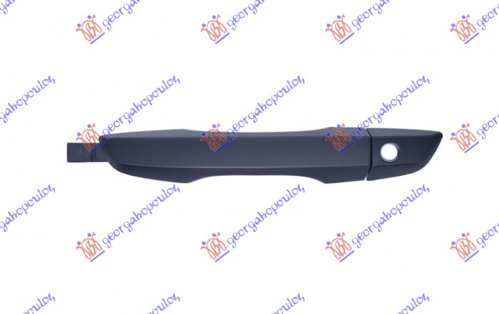 ΧΕΡΟΥΛΙ ΠΟΡΤΑΣ ΕΜΠΡΟΣ ΕΞΩ ΒΑΦΟΜΕΝΟ για HONDA CIVIC H/B 16-22