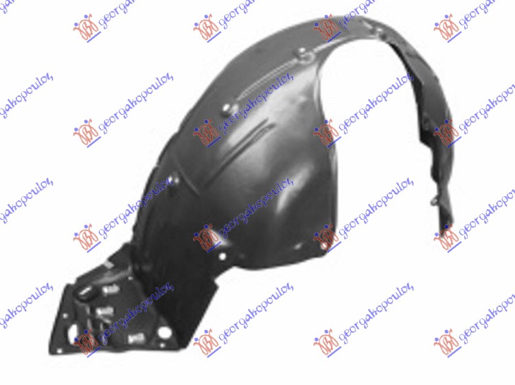 ΘΟΛΟΣ ΕΜΠΡΟΣ ΠΛΑΣΤΙΚΟΣ (1.5) για HONDA CIVIC H/B 16-22