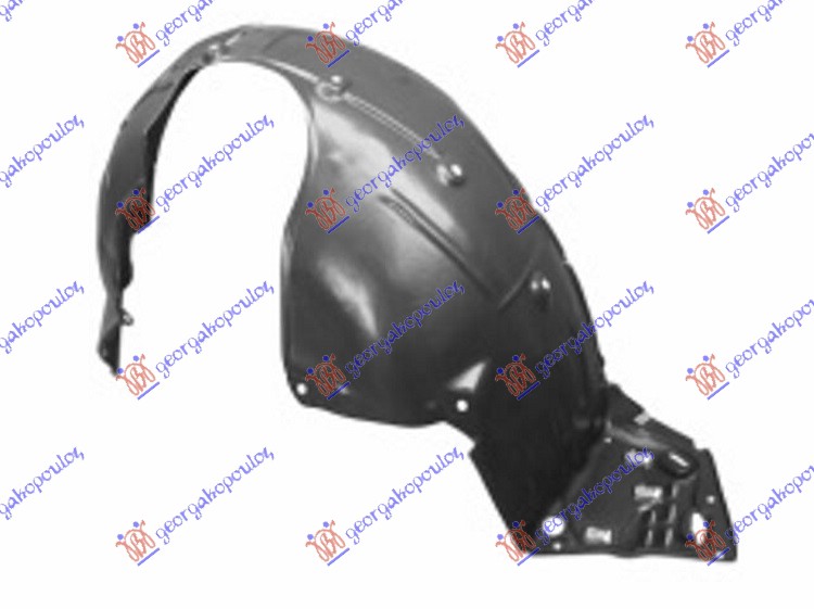 ΘΟΛΟΣ ΕΜΠΡΟΣ ΠΛΑΣΤΙΚΟΣ (1.5) για HONDA CIVIC H/B 16-22