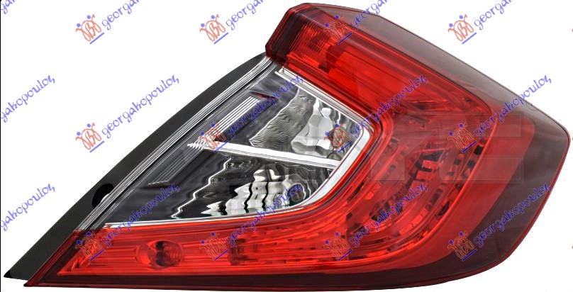 Combination Rear Light Aftermarket 345205811