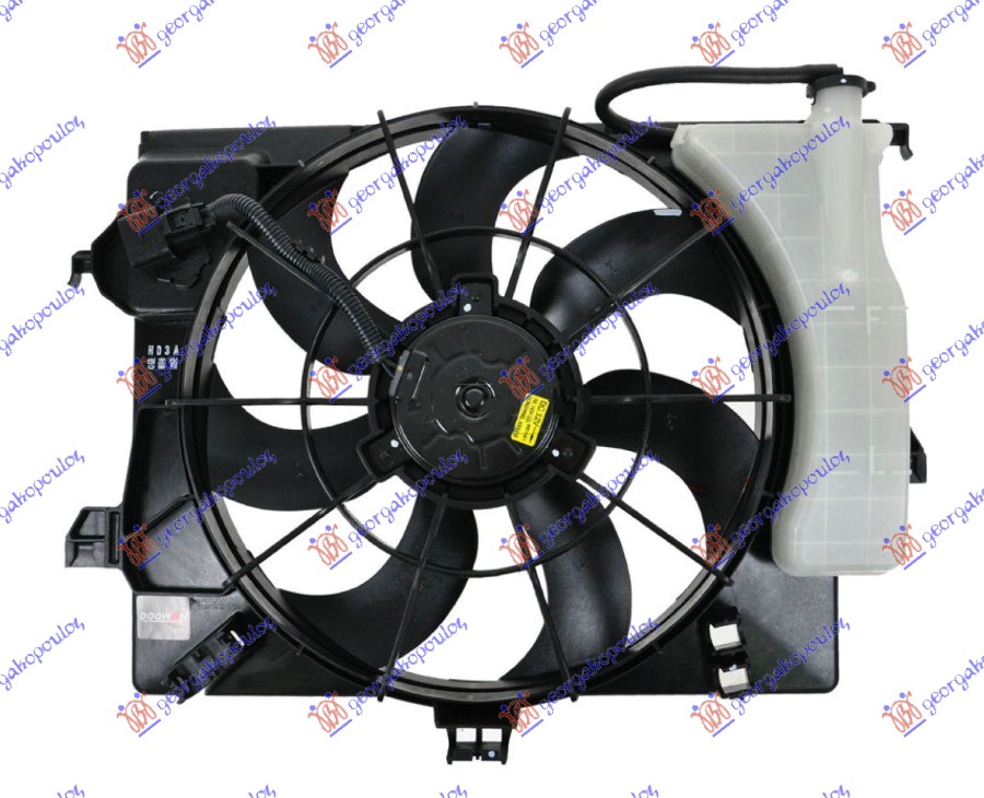 ΒΕΝΤΙΛΑΤΕΡ ΨΥΓΕΙΟΥ ΚΟΜΠΛΕ ΒΕΝΖΙΝΗ για HYUNDAI i20 I 2012-2014 (BA/IA)