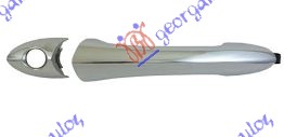 ΧΕΡΟΥΛΙ ΠΟΡΤΑΣ ΕΜΠΡΟΣ EΞΩ (X/ΜΑΤΙ) ΧΡΩΜΙΟ για HYUNDAI SONATA 11-15