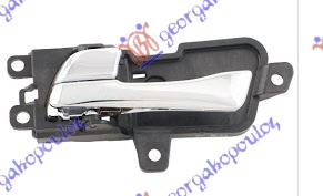 ΧΕΡΟΥΛΙ ΠΟΡΤΑΣ ΕΜΠΡΟΣ/ΠΙΣΩ ΕΣΩ ΧΡΩΜΙΟ για HYUNDAI SONATA 11-15