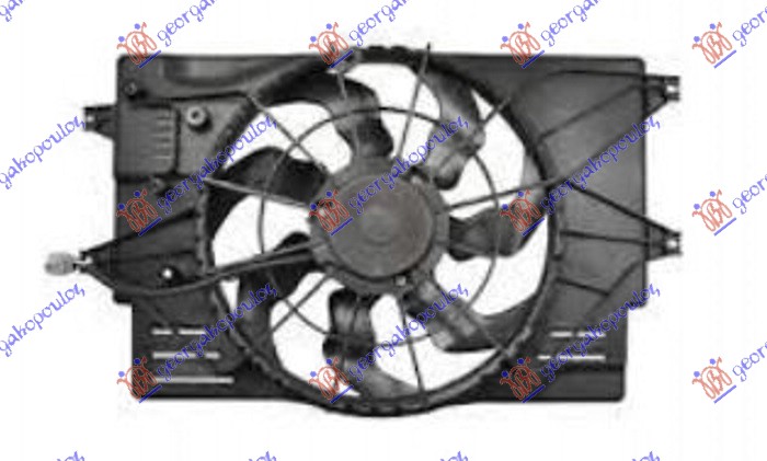 Fan, engine cooling Aftermarket 368406445