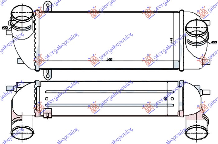 Charge Air Cooler Aftermarket 369006200