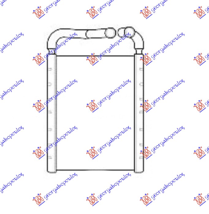 Core, radiator Aftermarket 369006500