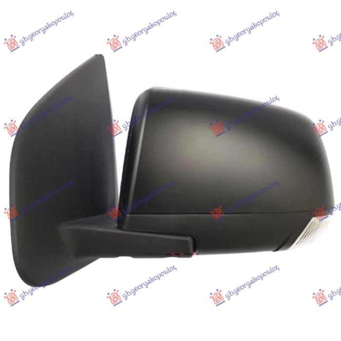 ΚΑΘΡΕΦΤΗΣ ΗΛΕΚΤ. ΒΑΦΟΜ (ΜΕ ΦΛΑΣ LED) (CONVEX GLASS) για ISUZU P/U D-MAX 12-16