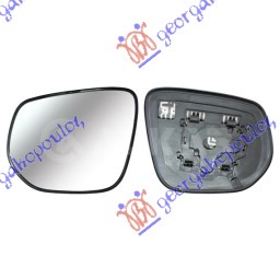 Mirror Glass, exterior mirror Aftermarket 390007612