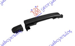 ΧΕΡΟΥΛΙ ΠΟΡΤΑΣ ΕΞΩ (ΜΑΥΡΟ) για ISUZU P/U D-MAX 12-16