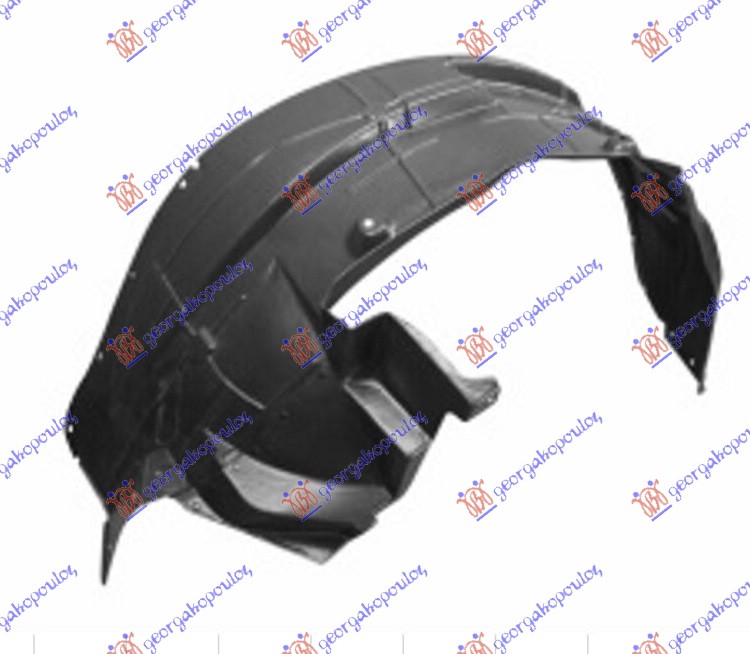 ΘΟΛΟΣ ΕΜΠΡΟΣ ΠΛΑΣΤΙΚΟΣ για MAZDA P/U 2/4WD BT-50 13-