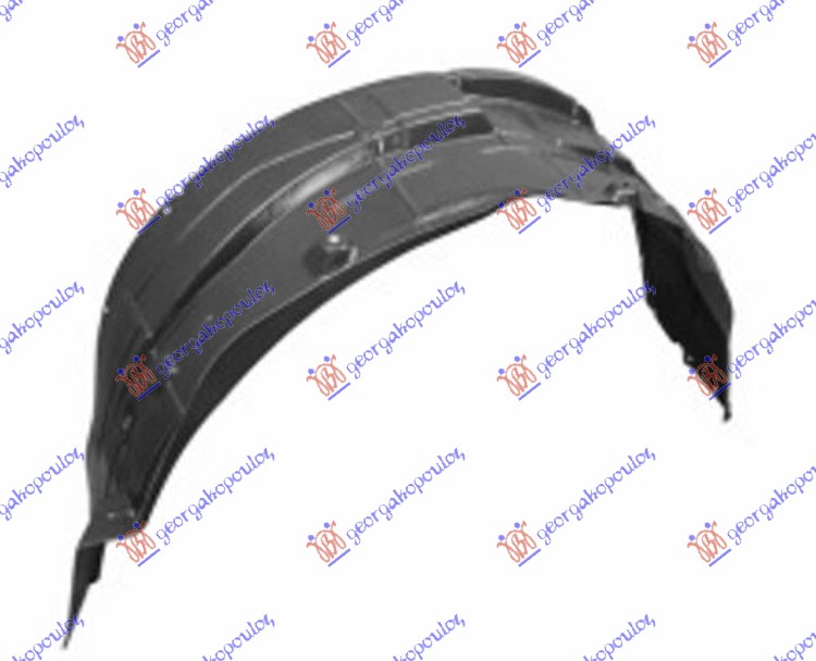 ΘΟΛΟΣ ΕΜΠΡΟΣ ΠΛΑΣΤΙΚΟΣ για MAZDA P/U 2/4WD BT-50 13-