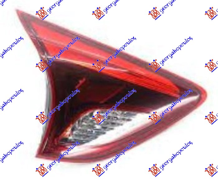 ΦΑΝΟΣ ΠΙΣΩ ΕΣΩ ΜΕ LED (Ε) 2015- για MAZDA CX5 11-17
