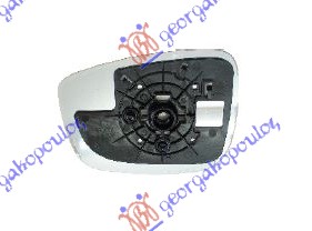 Mirror Glass, exterior mirror Aftermarket 507007611