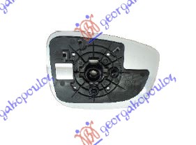 Mirror Glass, exterior mirror Aftermarket 507007612
