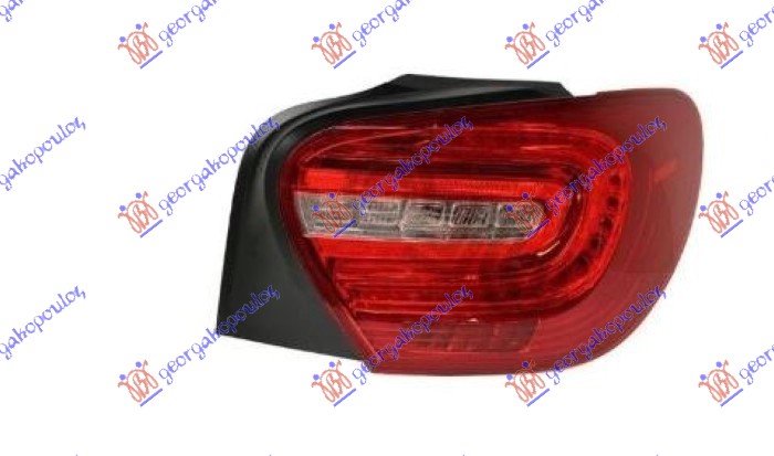 ΦΑΝΟΣ ΠΙΣΩ LED (ULO) ΔΕΞΙΑ για MERCEDES A CLASS 2012-2015 (W176)