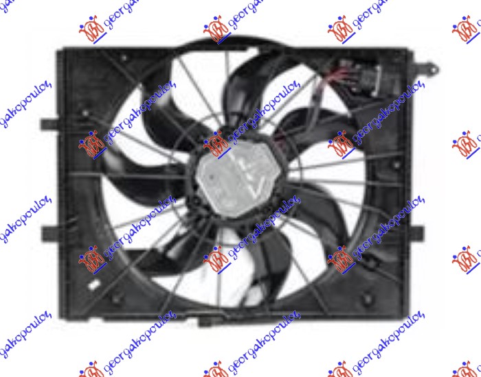 Fan, engine cooling Aftermarket 530106440