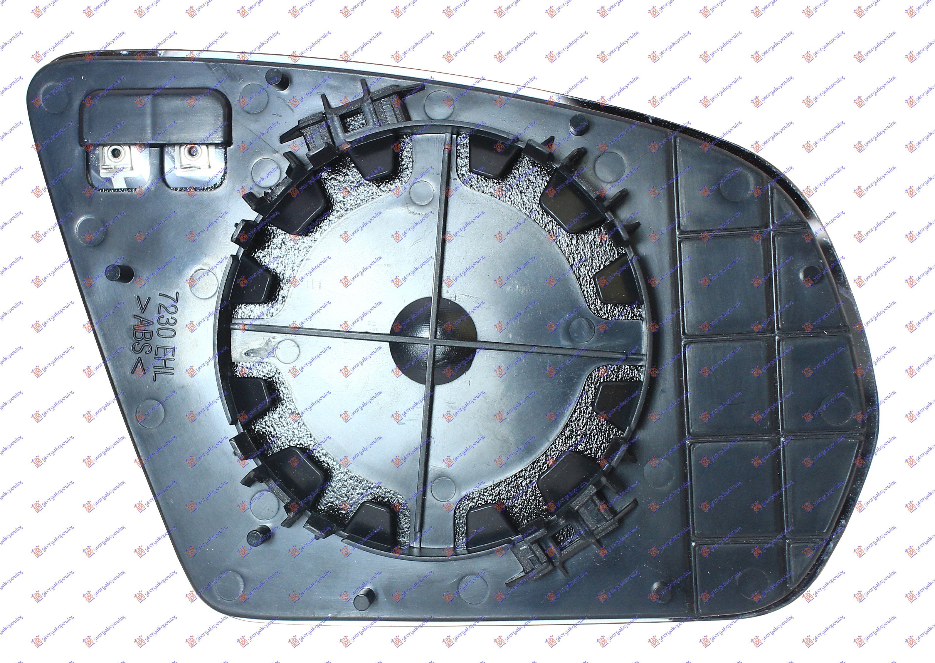 Mirror Glass, exterior mirror Aftermarket 538307602
