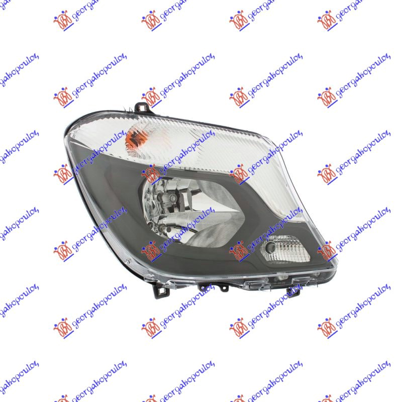 SCHEINW R H7/H7 +MOT +TGFL CHROM Aftermarket 539005131