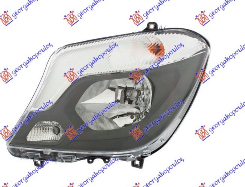 SCHEINW L H7/H7 +MOT TGFL CHROM/ Aftermarket 539005134