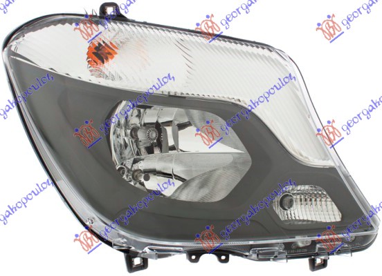 SCHEINW R H7/H7 +MOT +TGFL CHROM Aftermarket 539005141