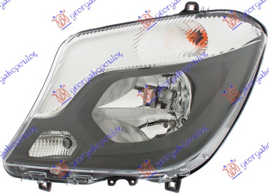 SCHEINW L H7/H7 +MOT TGFL CHROM/ Aftermarket 539005142