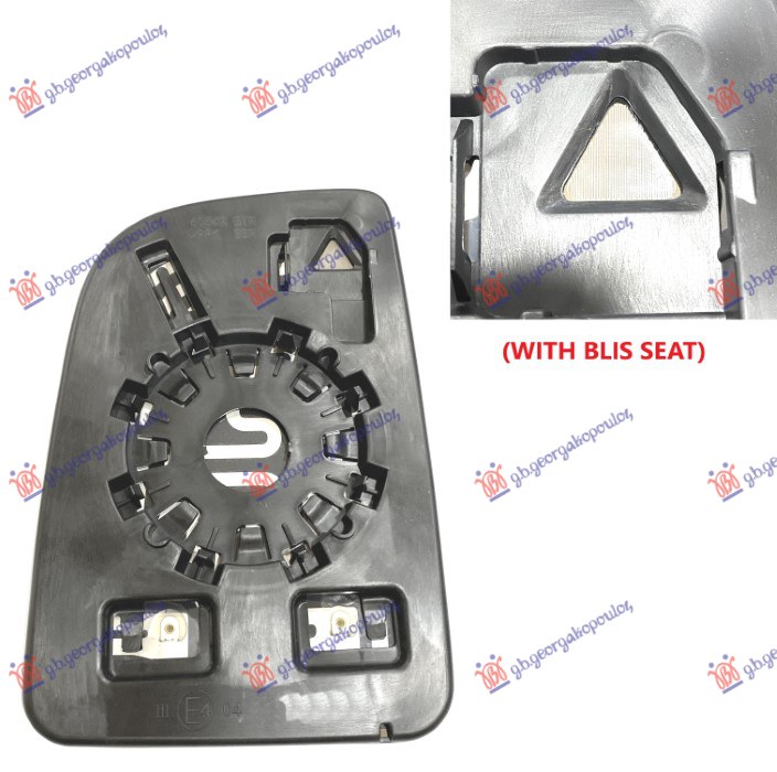 Mirror Glass, exterior mirror Aftermarket 539107611