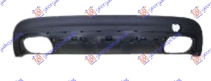ΣΠΟΙΛΕΡ ΠΡΟΦΥΛΑΚΤΗΡΑ ΠΙΣΩ (AMG-LINE) για MERCEDES GLA (X156) 17-20