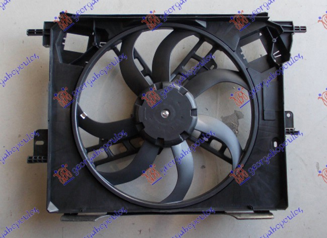 ΒΕΝΤΙΛΑΤΕΡ ΨΥΓΕΙΟΥ ΚΟΜΠΛΕ 0.9-1.0 ΒΕΝΖΙΝΗ (410mm) για SMART FORTWO 2014- (453)