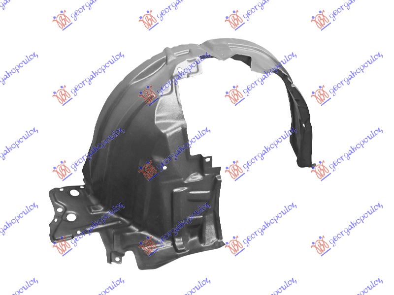 ΘΟΛΟΣ ΕΜΠΡΟΣ ΠΛΑΣΤΙΚΟΣ ΔΕΞΙΑ για NISSAN NOTE 2013- (E12)