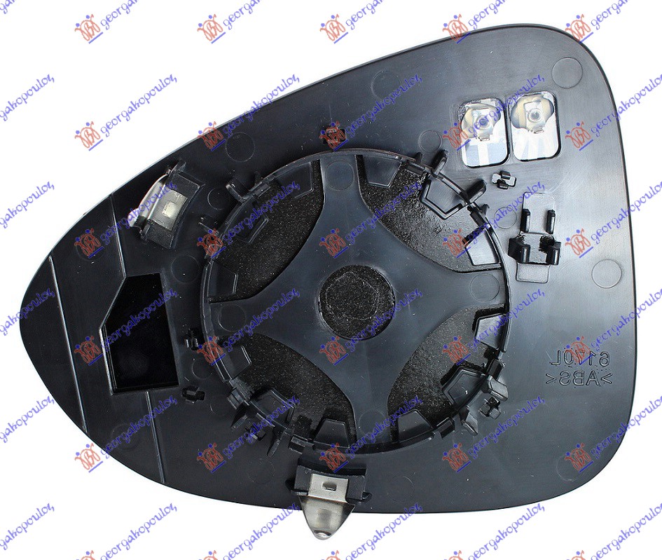 Mirror Glass, exterior mirror Aftermarket 603107612