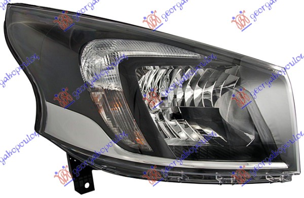 ΦΑΝΟΣ ΕΜΠΡΟΣ ΗΛΕΚΤΡΙΚΟΣ (HELLA) ΔΕΞΙΑ για OPEL VIVARO 2014-2019 (X82)