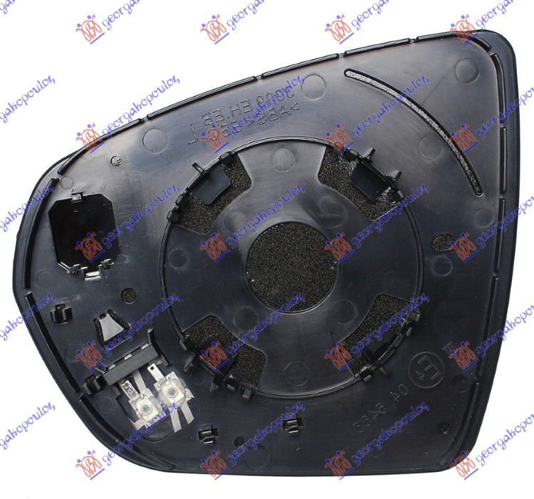 Mirror Glass, exterior mirror Aftermarket 201307601